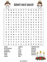 Maybe you would like to learn more about one of these? Free Printable Advent Word Search The Artisan Life