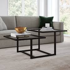 For those who want a glass coffee table that doesn't just blend into the background, this pick from world market is sure to garner compliments from all of. Glass Square Coffee Tables Free Shipping Over 35 Wayfair
