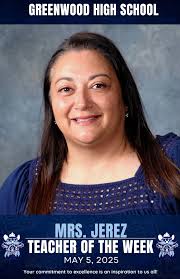 Congratulations to Mrs. Jerez