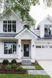 27 Modern Farmhouse Exterior Design Ideas For Stylish But Simple Look Ruang Harga Modern Farmhouse Exterior White Farmhouse Exterior Exterior House Colors