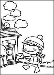 Merakli Minik Postane Boyama Sayfasi Merakli Minik Postane Boyama Sayfasi Pdf Indir Postane