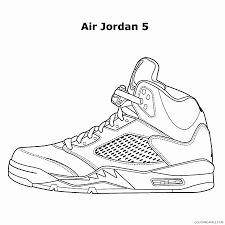 Download this adorable dog printable to delight your child. Air Nike Air Coloring Sheets Printable Sheets Jordan Shoe Book Luxury 2021 A 2905 Coloring4free Coloring4free Com