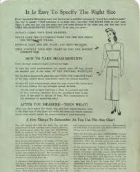 Vintage Ward Stilson Standard Measurement Chart 1950s A