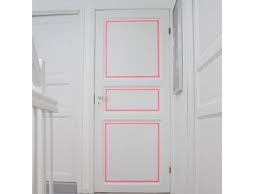 Portes Personnalisees Les Jolies Idees De Pinterest Elle Decoration Peinture De Portes Interieures Portes Personnalisees Porte De Dressing