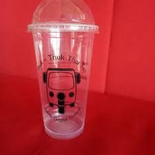Jasa bikin stiker cup minuman bahan plastik dan transparan sehingga tahan air. Sell And Buy Cetak Sablon Plastic Cup Bening 22 Oz By Toko Gelasmu Semarang Jawa Tengah Indotrading