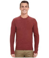 royal robbins men fireside wool crew pullover sweaters