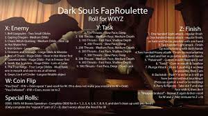 Dark Souls Themed Fap Roulette 
