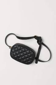 Quilted Belt Bag Black Ladies H M Us Belt Bag Belt Small Bag