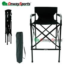 Ow 63tbk Aluminum Tall Folding Telescopic Makeup Chair With Footrest Buy Telescopic Makeup Chair Makeup Chair Tall Folding Chair Product On Alibaba Com