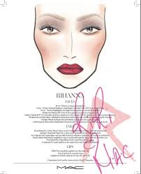 rihannas diamonds world tour makeup look makeup face