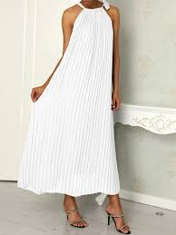 Hot Summer Halter Pleated Casual Maxi Dress Maxi Dresses Casual Buy Maxi Dress Summer Halters