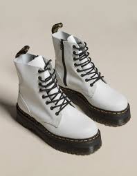 You'll receive email and feed alerts when new items arrive. Dr Martens Jadon Womens White Platform Boots White 367219150 Tillys