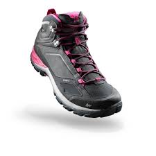 Women S Mh500 Mid Waterproof Hiking Shoes Decathlon In 2020 Hiking Boots Women Hiking Shoes Waterproof Hiking Shoes