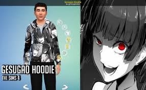 Nov 12, 2019 · ahh anime what can we do without you? Gesugao Hoodie The Sims 4 Mods
