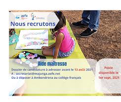 Des conseils de rédaction de vos motivations pour ce métier, pour rédiger votre lettre de motivation ou remplir le dossier de demande d'agrément. Aide Maternelle College Francais De Majunga