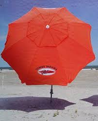 Amazon Com Tommy Bahama 2015 Sand Anchor 7 Feet Beach Umbrella With Tilt And Telescoping Pole Red Pati Beach Umbrella Sand Anchor Tommy Bahama Beach Chair