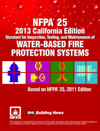 Read this guide for meeting nfpa 25's daily, weekly, and monthly inspection timelines for dry sprinkler systems. Nfpa 25 2013 California Edition Standard For Inspection Testing And Maintenance Of Water Based Fire Protection Systems Bni Building News 9781557018267 Amazon Com Books
