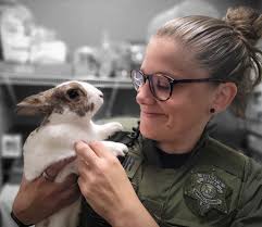 Connecting with Community North-sector Patrol Corporal Brittany Powell, and  her partner K9 Jake were joined by Captain Sherri Warner of the Carroll  Community College today to check in with Carroll County's Humane