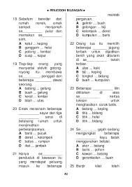 300 Soalan Penjodoh Bilangan Malay Language Education Language