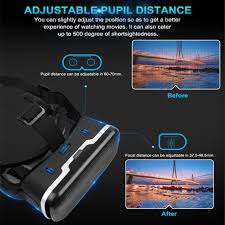 Vr Headset Cobra Tech 3d Vr Virtual Reality Headset For 3d Movies And Games360 Panoramic With Builtin Stereo Head Virtual Reality Headset Vr Headset Vr Goggles