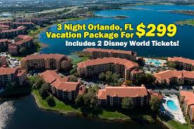 Great Fun Packed Getaway 3 Night Orlando Fl Vacation Package For 299 Includes 2 Disney World T Cheap Vacation Packages Disney World Tickets Westgate Lakes