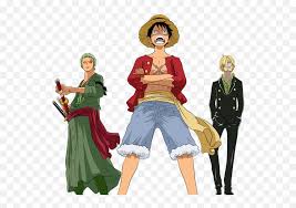 Boy and 1 other person. Ace Sabo Monster Trio Luffy Zoro Sanji Png Zoro Png Free Transparent Png Images Pngaaa Com