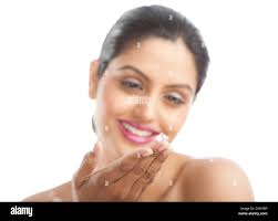 Woman with diamond black and white hi-res stock photography and images