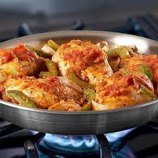 Spanish Chicken Skillet Recipe Spanish Chicken Easy Chicken Recipes Chicken Recipes