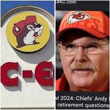 No offense to the chiefs, but why does that coach look like the mascot of  buc-ee's 😂