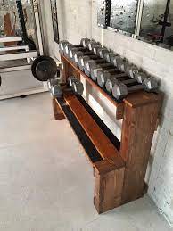 A wide variety of dumbbell rack options are available to you dumbbell rack. Dumbbell Rack Made From Reclaimed And Scrap Wood Diy Home Gym Gym Room At Home Home Made Gym
