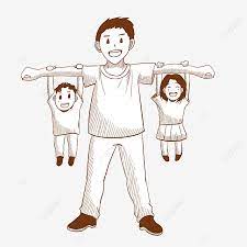 Adalah karya lukis mas amin fuad yg sangat menakjubkan. Gambar Gaya Lukisan Garis Sederhana Ayah Ayah Anak Perempuan Clipart Hitam Dan Putih Hari Bapa Ayah Dan Anak Png Dan Psd Untuk Muat Turun Percuma