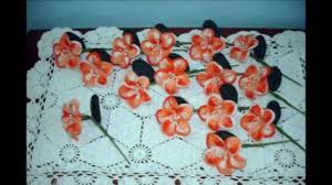 I boccioli di rosa all'uncinetto sono perfetti come segnaposto per un matrimonio, mentre le rose a 9 e a 10 petali sono l'ideale per bomboniere con lo schema n°3. Segnaposti Uncinetto Per Cerimonie Youtube