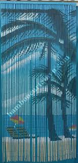 Bamboo Beaded Door Curtain With Roman Beach Sence Boncuklu Kapi Perdeleri Evler Kapilar