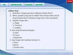 Quick acces toolbar, merupakan kumpulan ikon yang terletak di bagian pojok kiri atas. Mengidentifikasi Fungsi Menu Dan Ikon Pada Pengolah Animasi Ppt Download