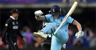 Ben stokes dived to survive but his bat hit the ball which flew towards the boundary behind the england's ben stokes stole the show with his impressive 84* against new zealand in the world cup. Icc World Cup 2019 Watch Ben Stokes Kicks His Bat After Final Ball