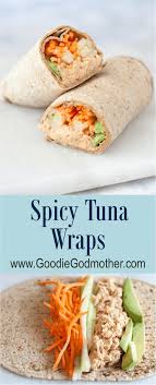 Spicy Tuna Wraps Recipe Spicy Tuna Wrap Recipe Recipes Spicy Recipes