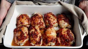 Here The Bright And Zesty Flavors Of Lemon Tomato Ginger Jalapeno And Garlic Contrast Beautifully With The Roasted Chicken Thighs Spicy Roasted Nyt Cooking