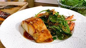 Instructions place water in a large pot and bring to a low simmer. James Martin S Miso Black Cod This Morning