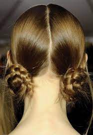 Tresses Macaron 100 Idees De Tresses Pour Des Coiffures De Deesse Coiffure Cheveux Doubles Chignons