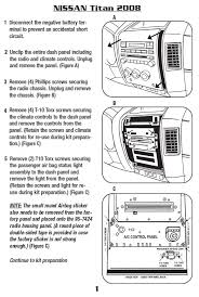 Auto service repair manuals and wiring diagrams. 2008 Nissan Titan Installation Parts Harness Wires Kits Bluetooth Iphone Tools Wire Diagrams Stereo