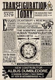Transfiguration Today Minalima Harry Potter References Harry Potter New Harry Potter Newspaper