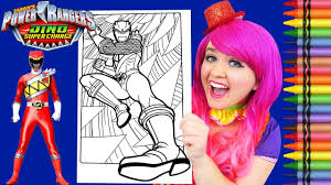 Coloring pages of the sequel of the famous power rangers series on tv, the power rangers beast morphers. Coloring Red Ranger Power Rangers Dino Charge Giant Coloring Page Crayola Crayons Kimmi The Clown Youtube