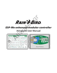 Manual Rainbird Esp Me Eng Pages 1 36 Text Version