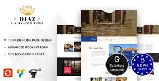Hotel Diaz V1 3 Hotel Booking Theme Theme Hotel Hotel Wordpress Theme