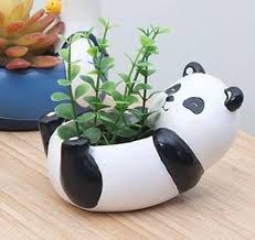 Panda Mini Planter Planters Plant Decor Indoor House Plants Decor