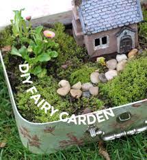 Using mini trees, tiny succulent plants, a porcelain mushroom, and more, this blogger created a petite retreat that her daughter could tend to. How To Make A Fairy Garden In An Old Suitcase