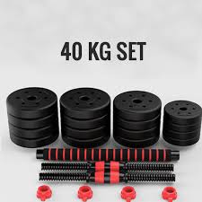 Buy Simran Sports Black Pvc Dumbbells Set Made Of Solid Pvc | 1 Pair Hex  Dumbbells | Dumbbell Set For Home Gym Exercise & Fitness (Black- 1 Kg X  2Pcs) Online At