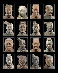 Shaanxi Cultural Heritage Each Warrior Has A Unique Face And Hairstyle Due To Different Molds And Details Terracotta Warriors Ancient Statues Terracotta Army