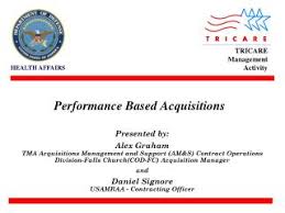 Ppt Performance Based Acquisitions Powerpoint Presentation