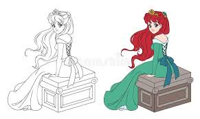 Here you can find cutest and most popular princesses from many cartoons, movies and books. Anime Princess Stock Illustrations 4 337 Anime Princess Stock Illustrations Vectors Clipart Dreamstime